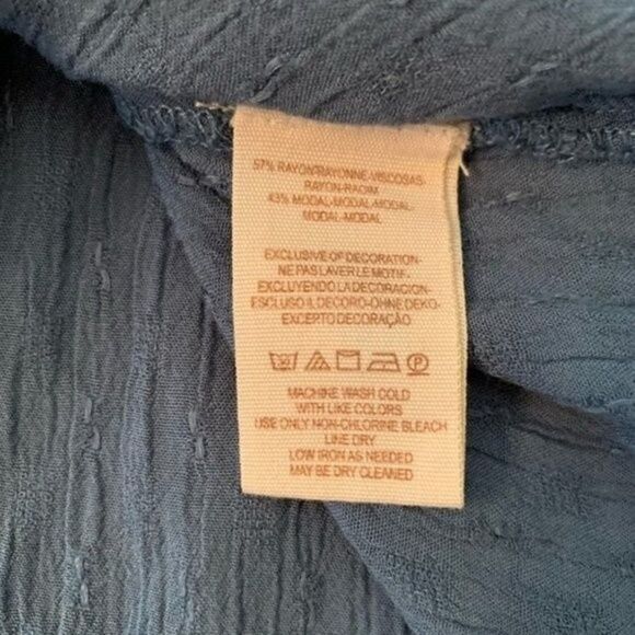 2 for $30 FREE PEOPLE Canyon Rose Pleasant Blouse - Picture 7 of 8